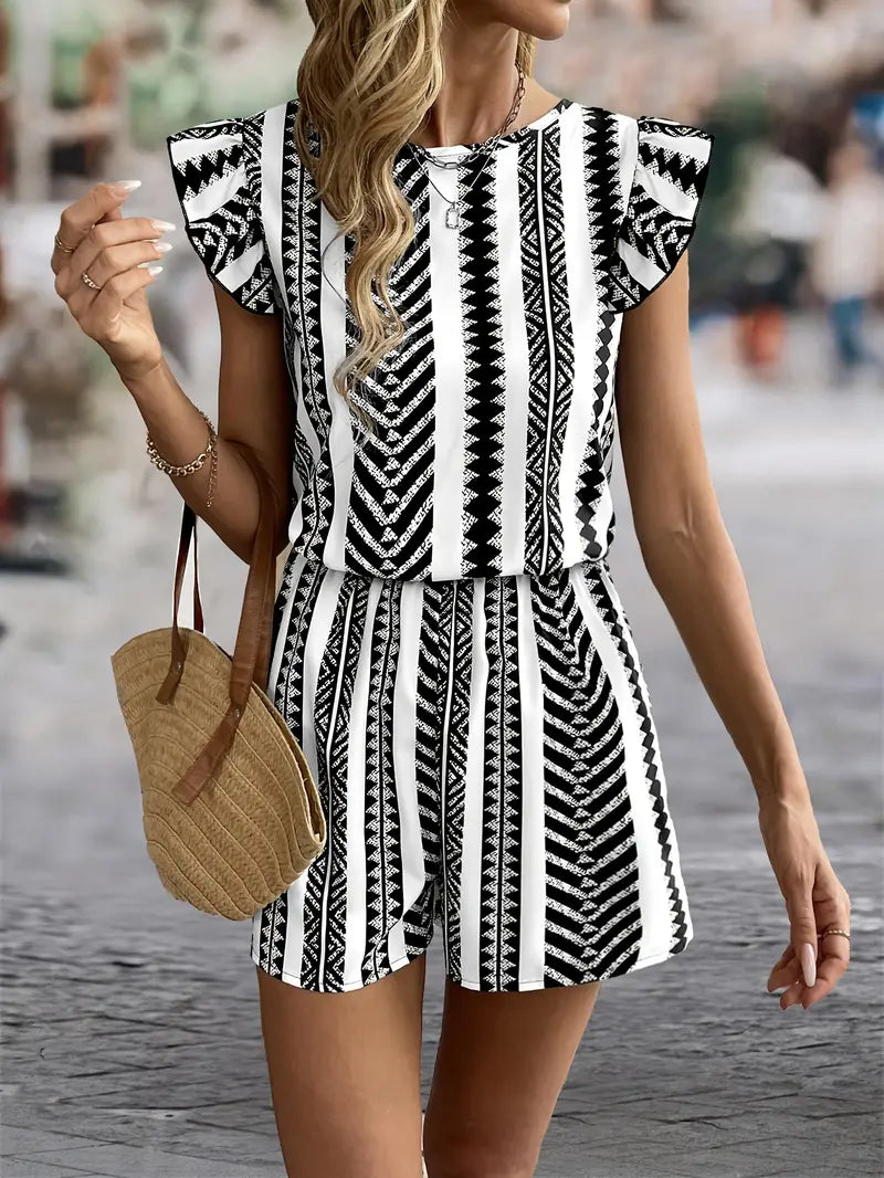 Millicent – Stylish Open-back Romper