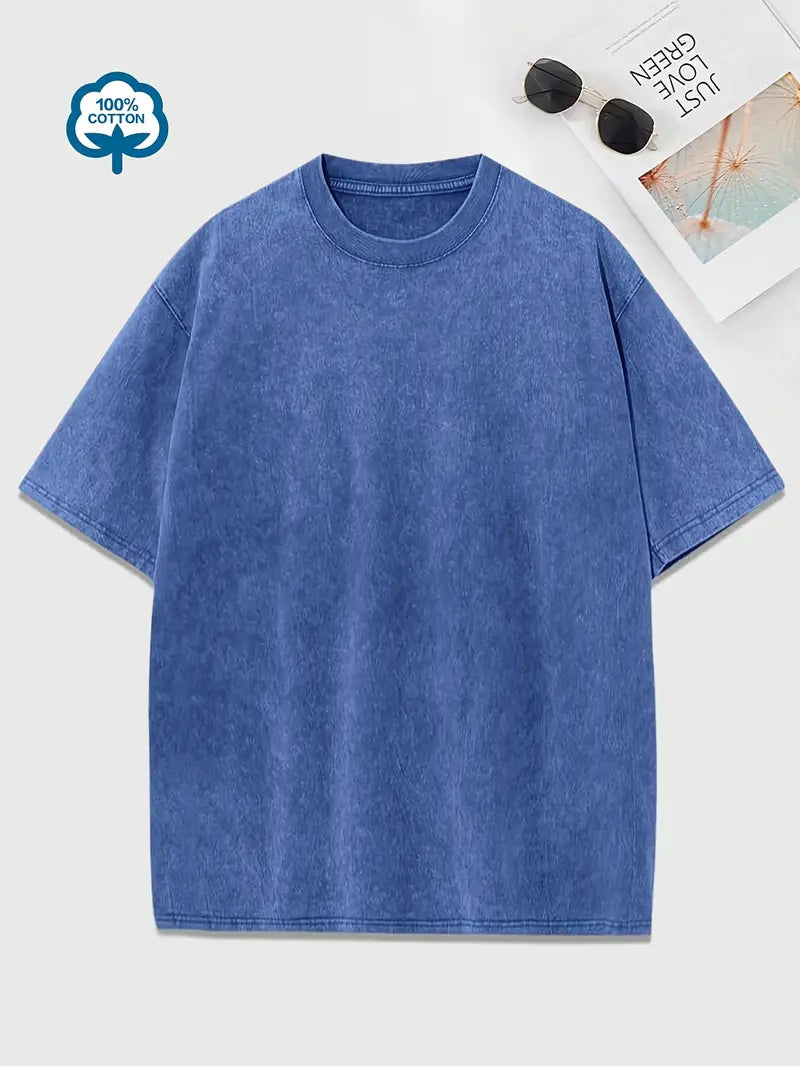 Brooklyn - Cotton Crew Neck T-Shirt