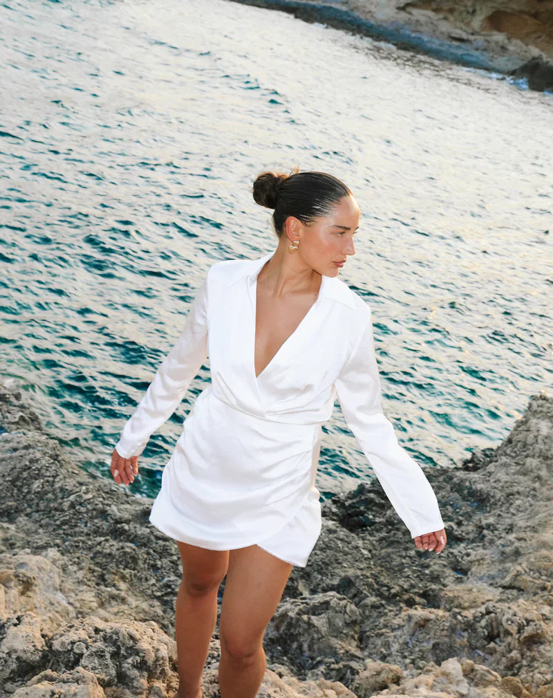 Haven – Stylish Satin Dress