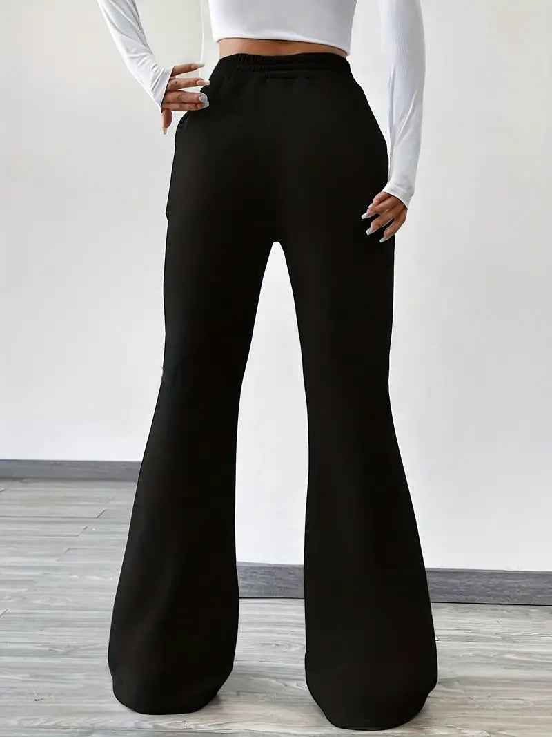 Manju – Flared Cotton Jogging Pants