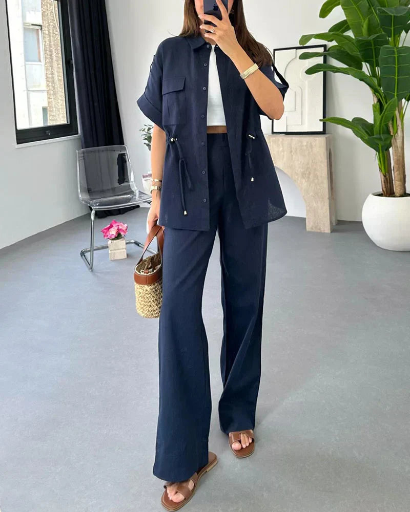 Anoura – 2-piece Relaxed Fit Summer Set