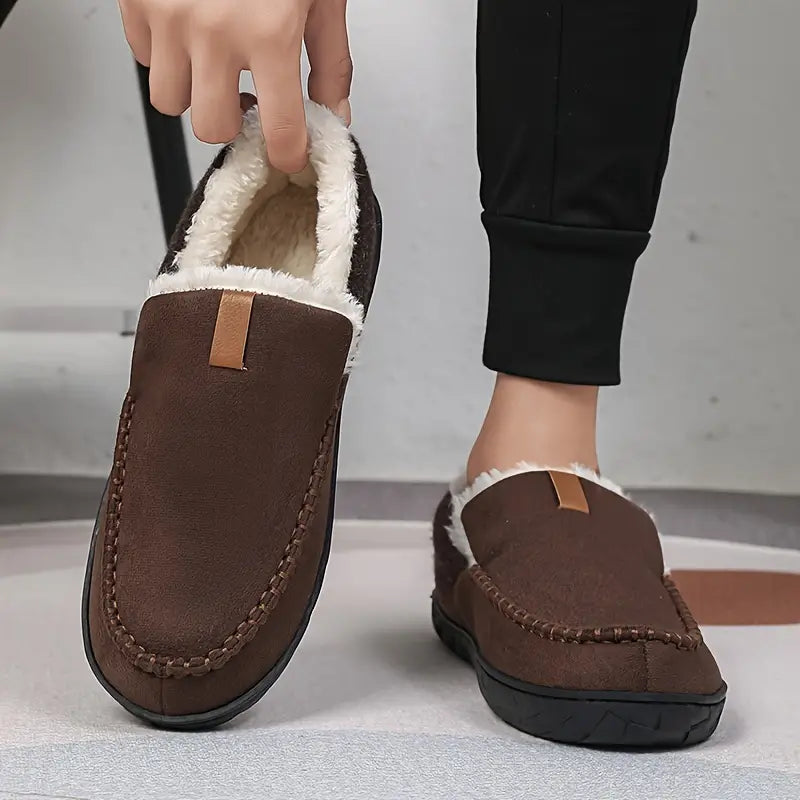 Nyah – Cozy loafers with fleece lining