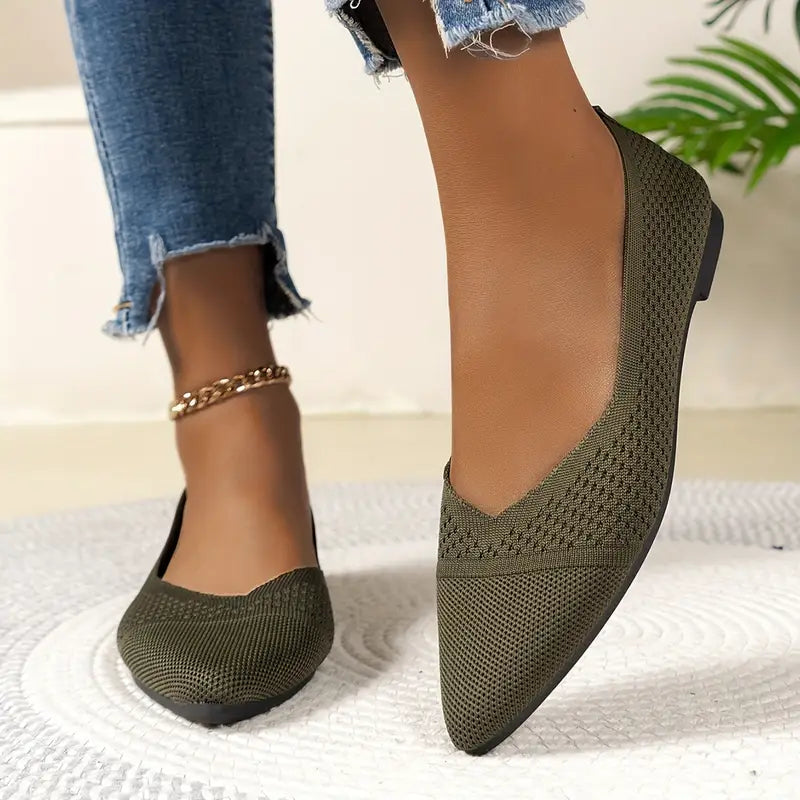 Noctavia – High-quality Flat Knitted Shoes