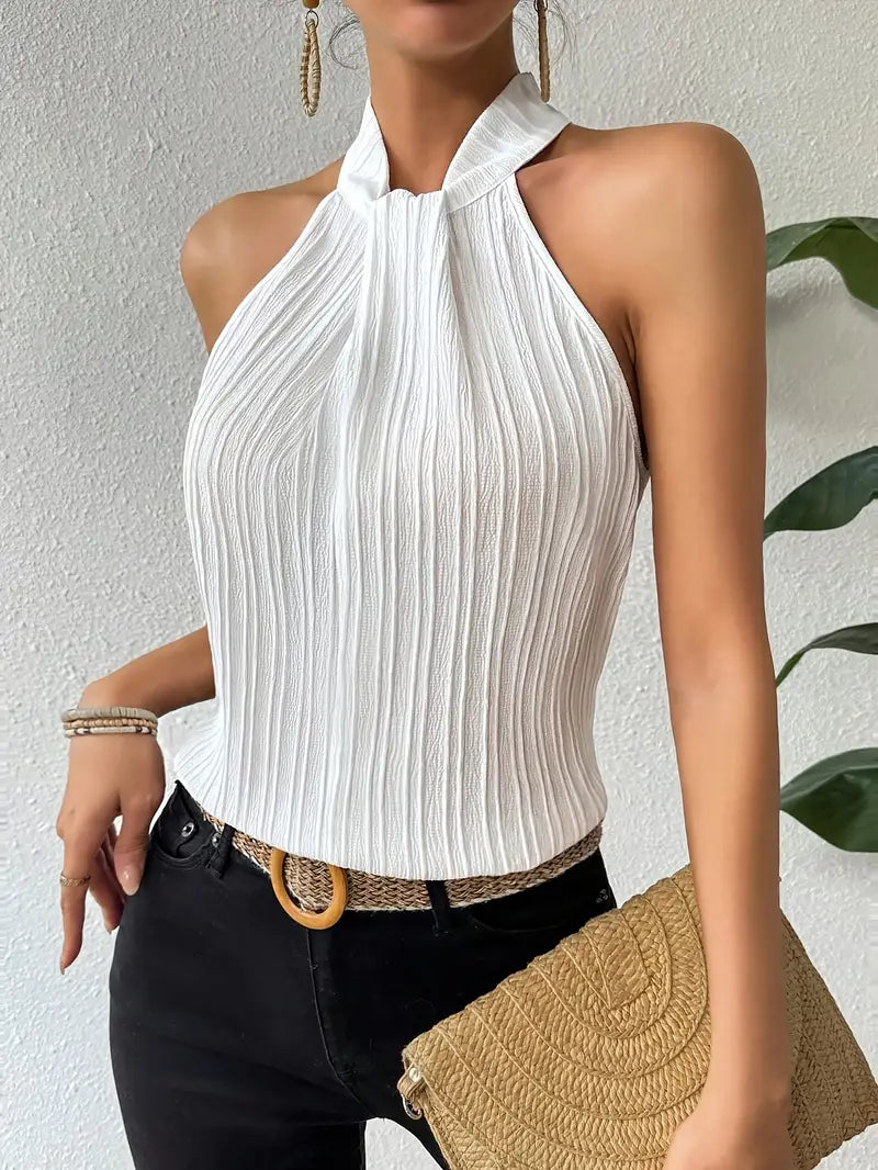 Drusilla – Elegantes Halter Neck Top