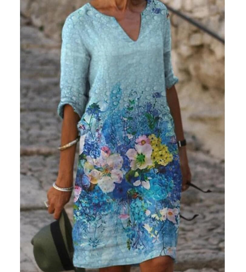 Eldavine – Stylish Printed Dress