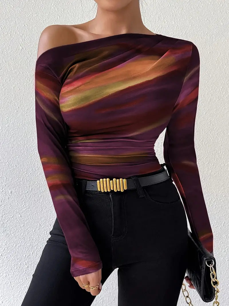 Mello – Elegant Off-Shoulder Top