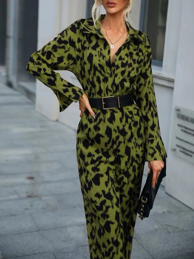 Rema – Elegant Long-sleeved Jumpsuit