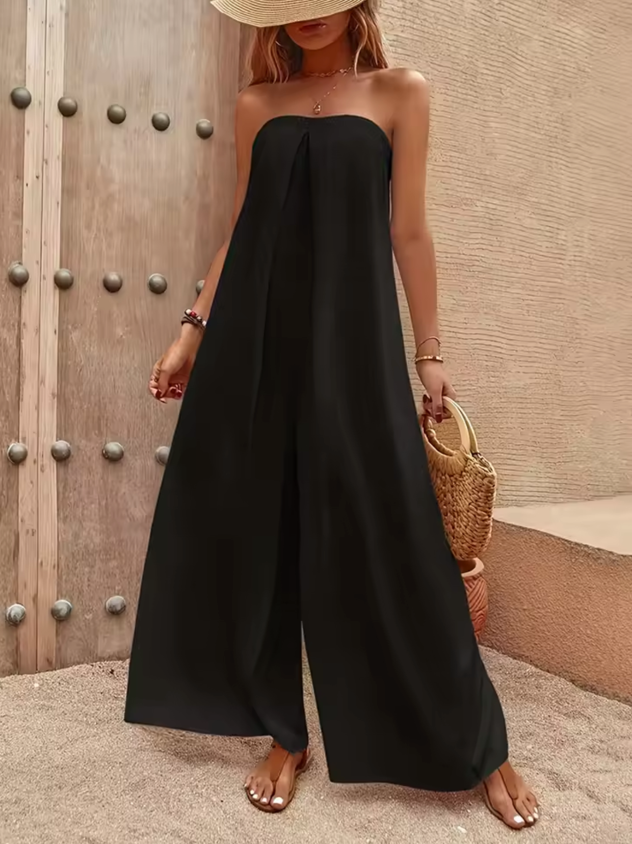 Seraphiel – Stylish Strapless Jumpsuit
