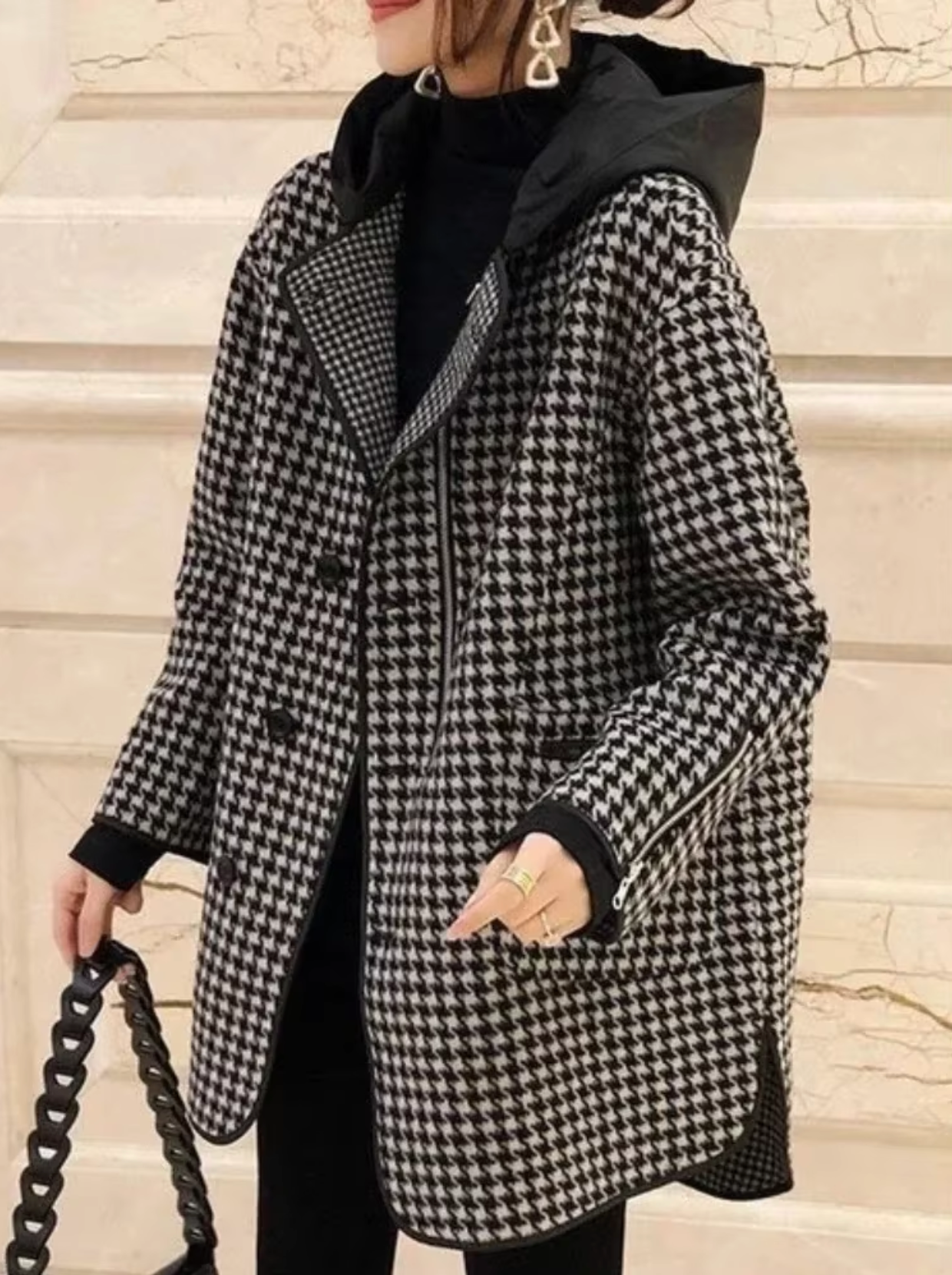 Rein – Checkered Hoodie