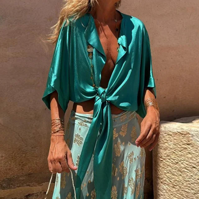 Arenda – Long Pleated Skirt