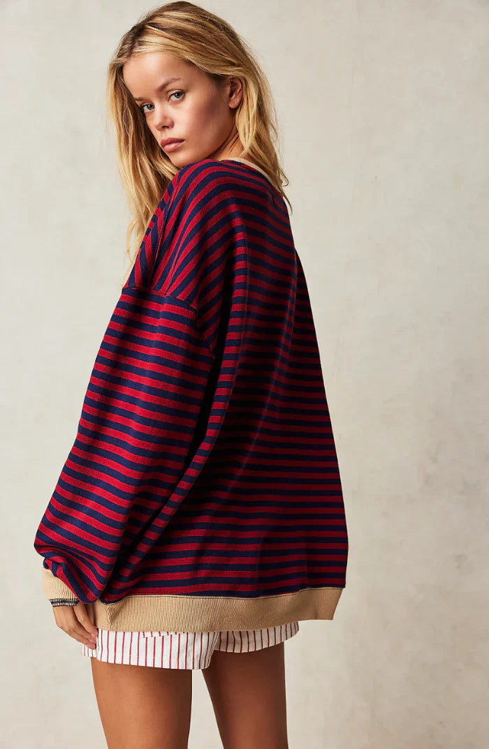 Chariz – Comfortable Striped Sweater