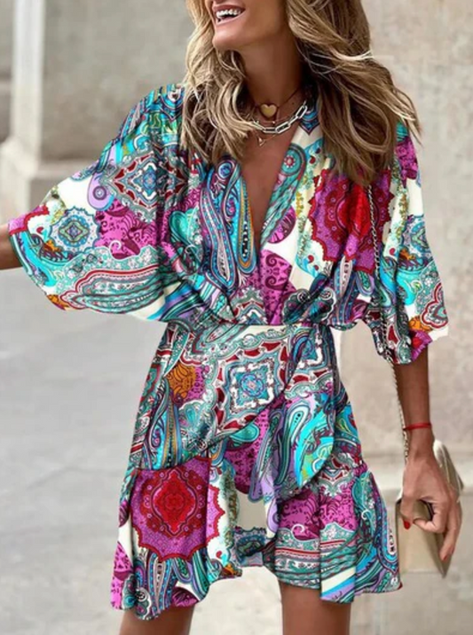 Sivra – Beautiful Boho Wrap Dress