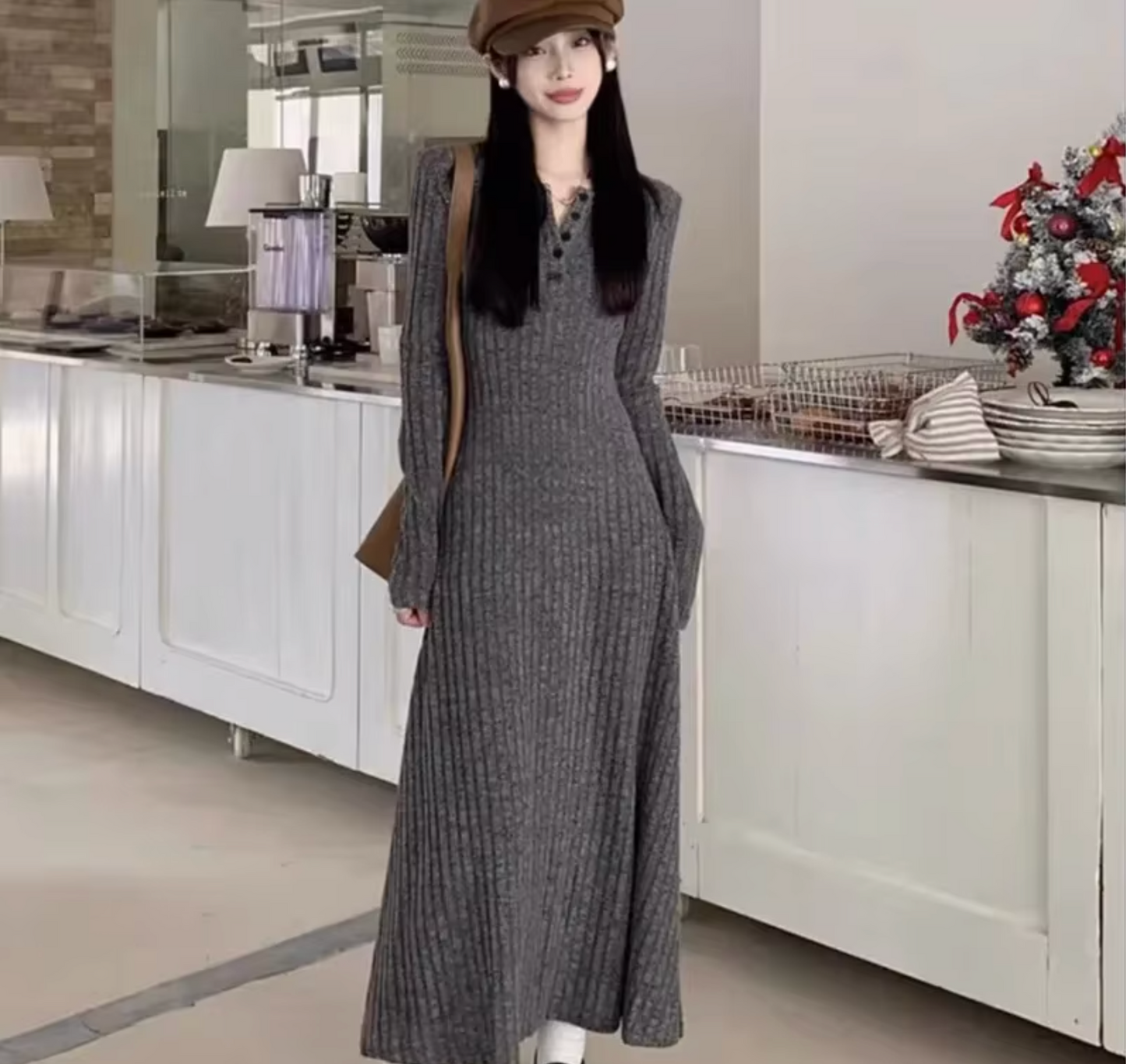 Roslyn - Vintage Knit Dress