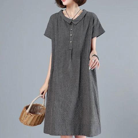 Vinessa – High-quality Cotton-Linen Dress