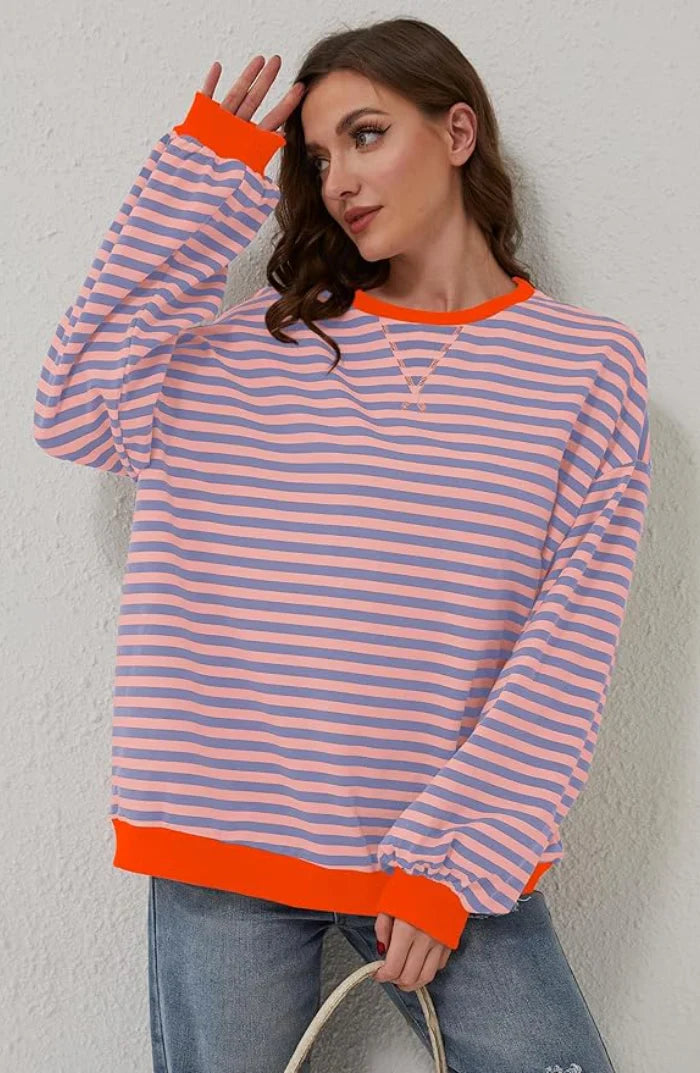 Chariz – Comfortable Striped Sweater