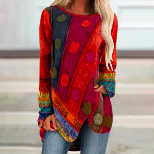 Leila - Colorful Vintage Tunic