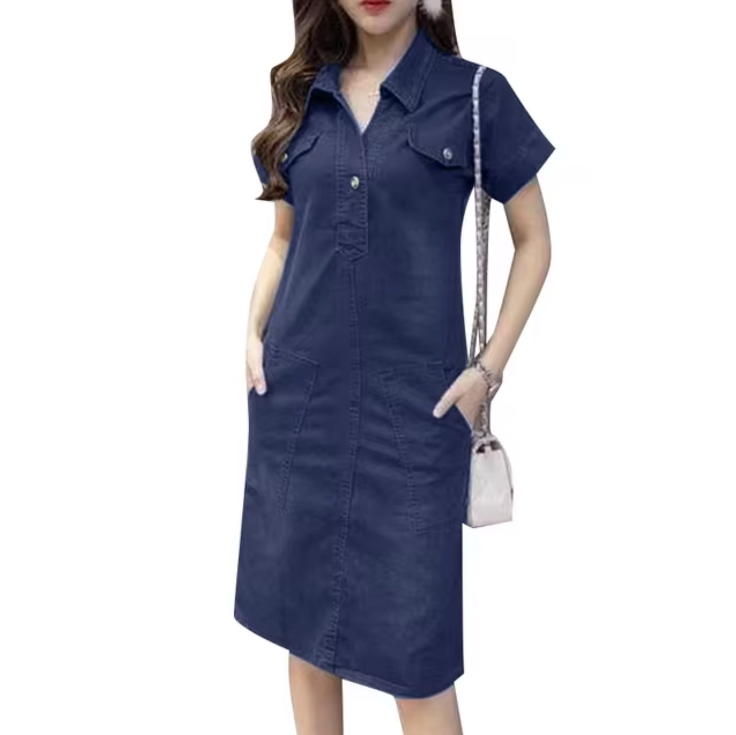 Tecla - Casual Denim Dress