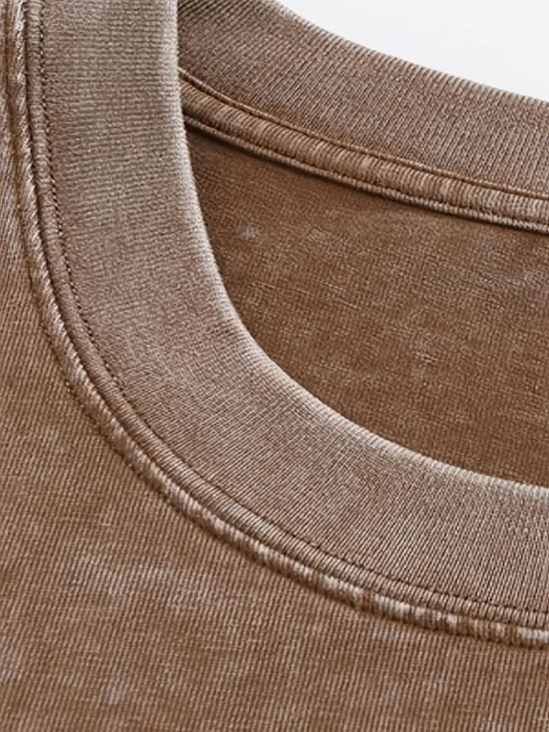 Brooklyn - Cotton Crew Neck T-Shirt