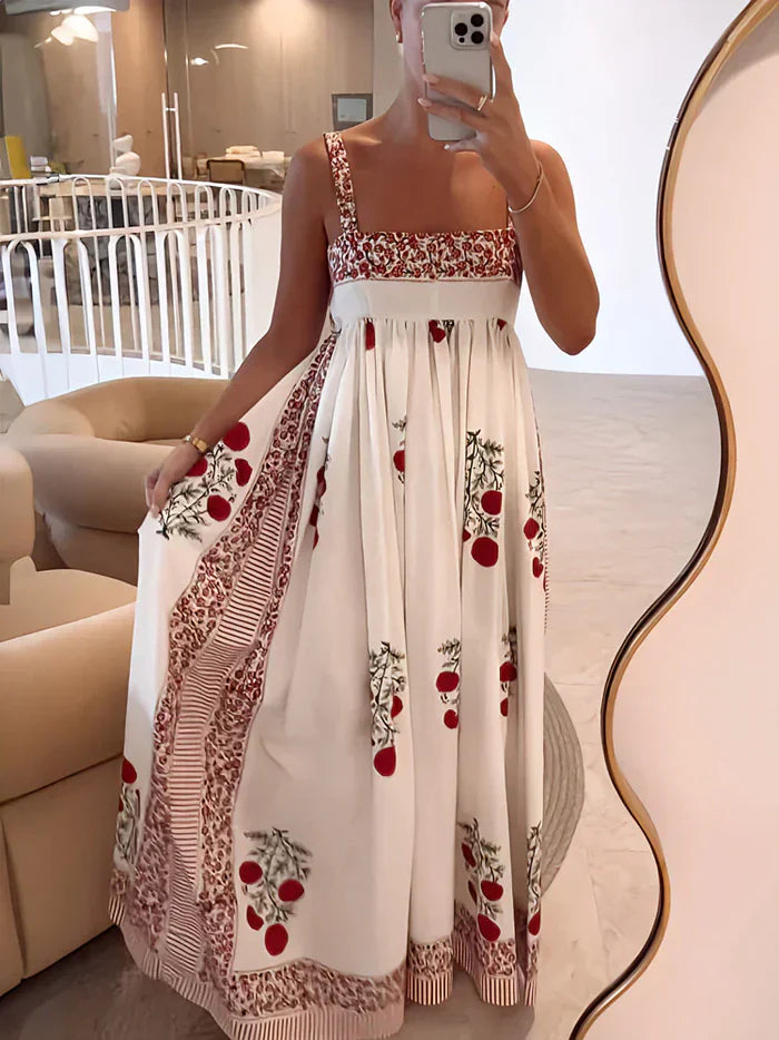 Lumia - Elegant Pleated Maxi Dress