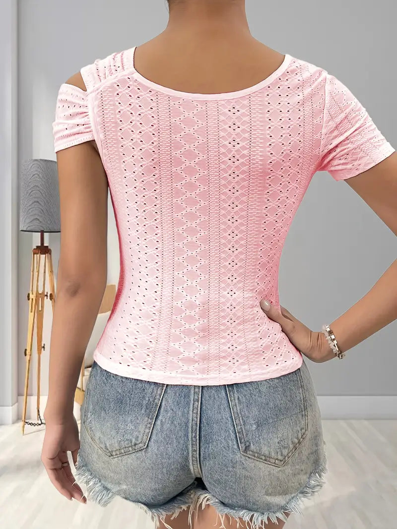 Lovis – Asymmetrisches One Shoulder Top