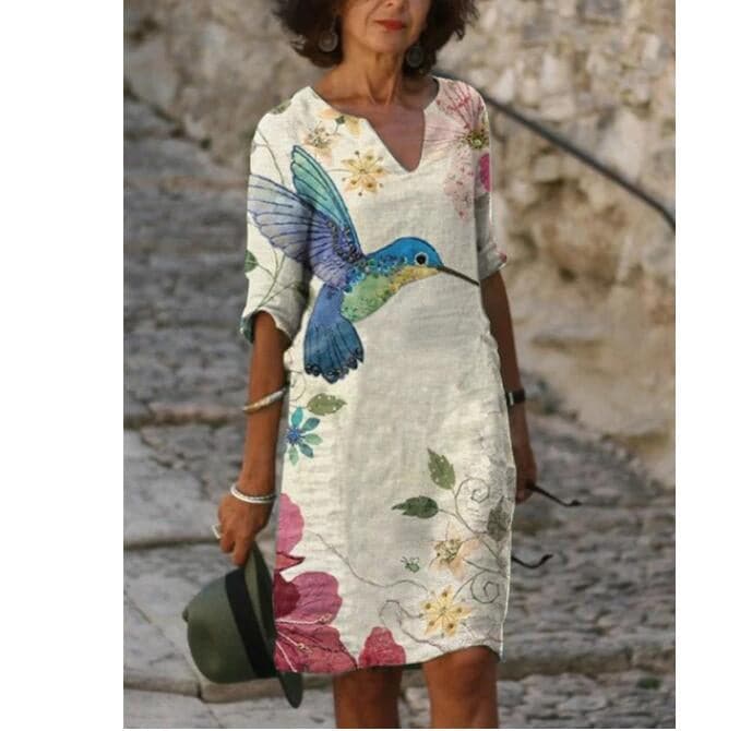 Eldavine – Stylish Printed Dress