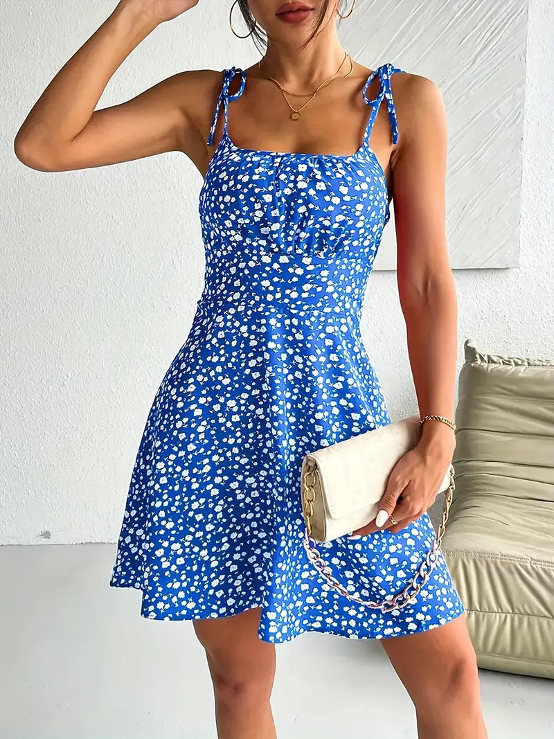 Maxine – Floral Print Mini Dress