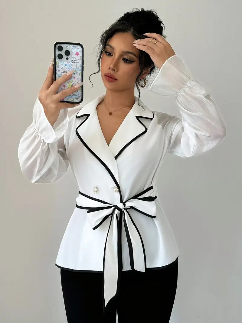 Pearl – Elegant Long Sleeve Blouse