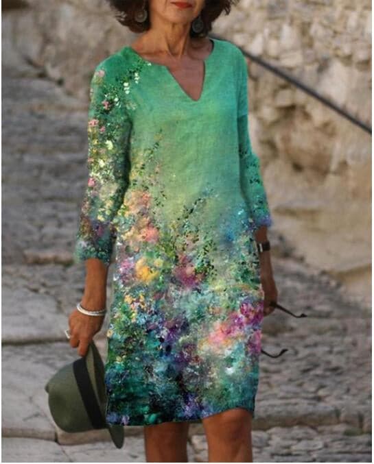 Eldavine – Stylish Printed Dress