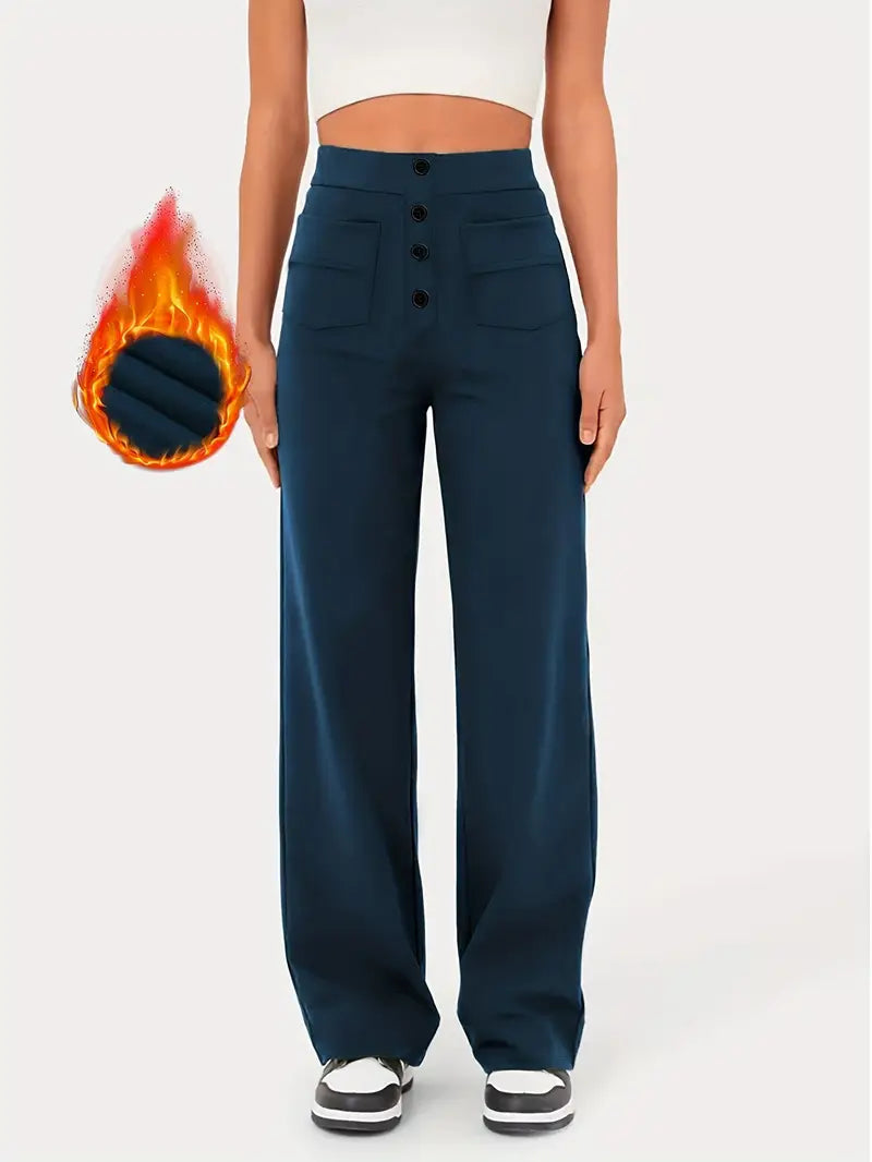 Gianna – Wide-leg Insulating Pants