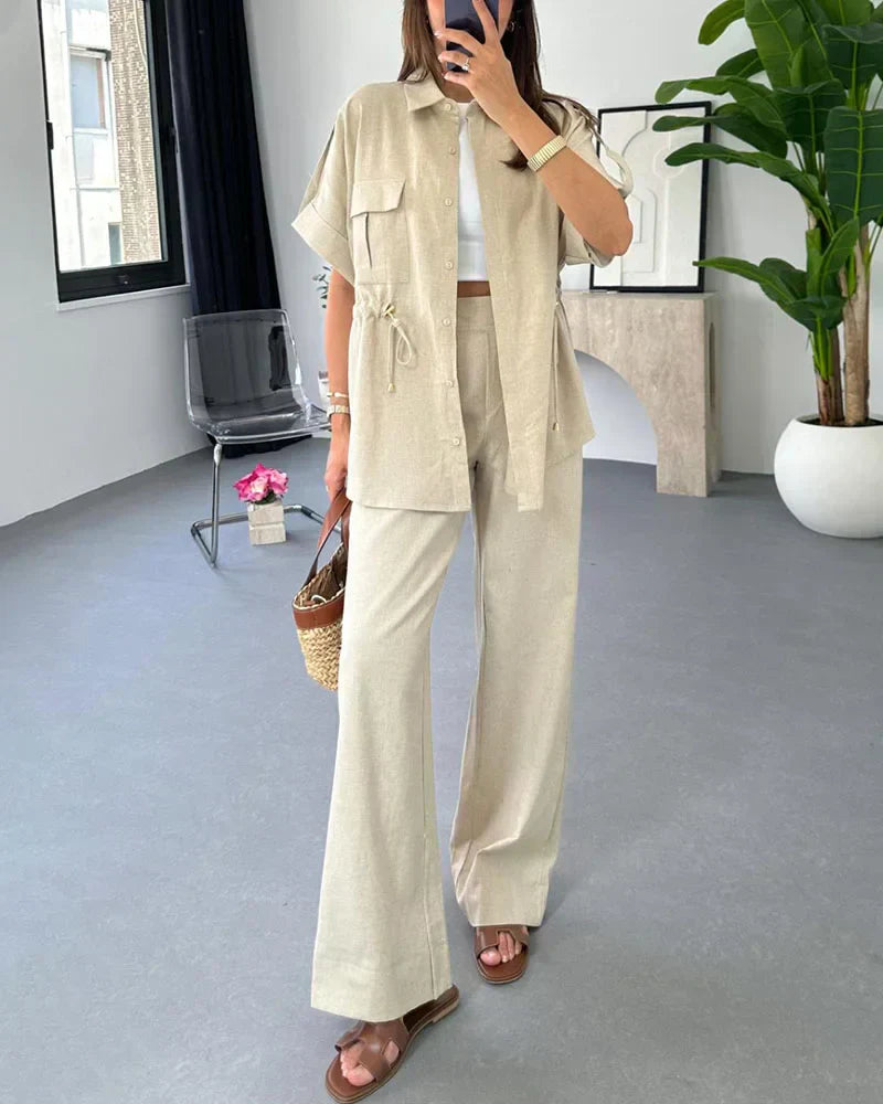 Anoura – 2-piece Relaxed Fit Summer Set