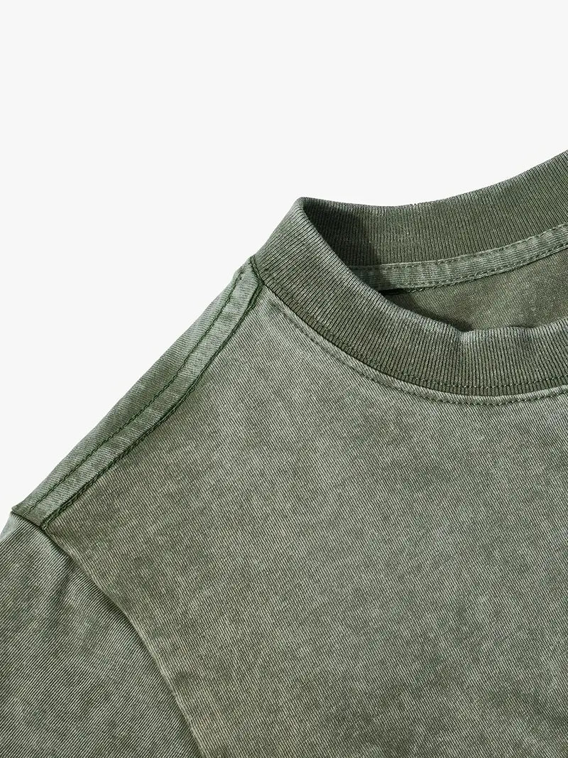 Brooklyn - Cotton Crew Neck T-Shirt