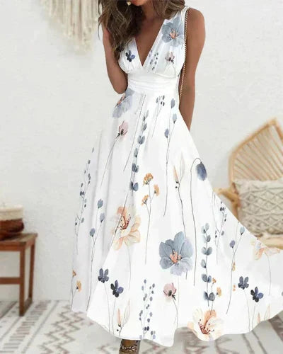 Barbie – Stunning White Floral Dress