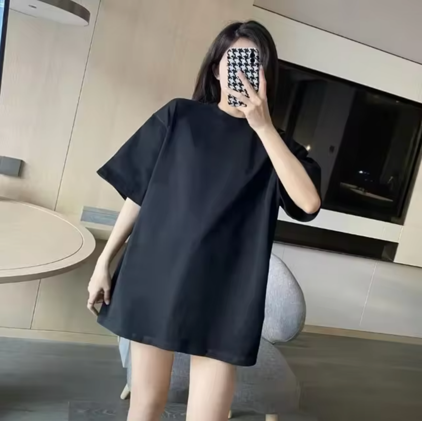 Jaira - Cotton Round Neck Shirt