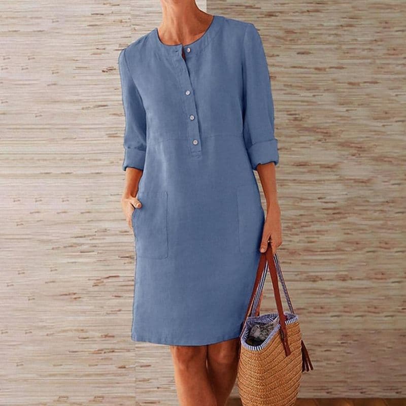 Sorvanna – Versatile Button-front Dress