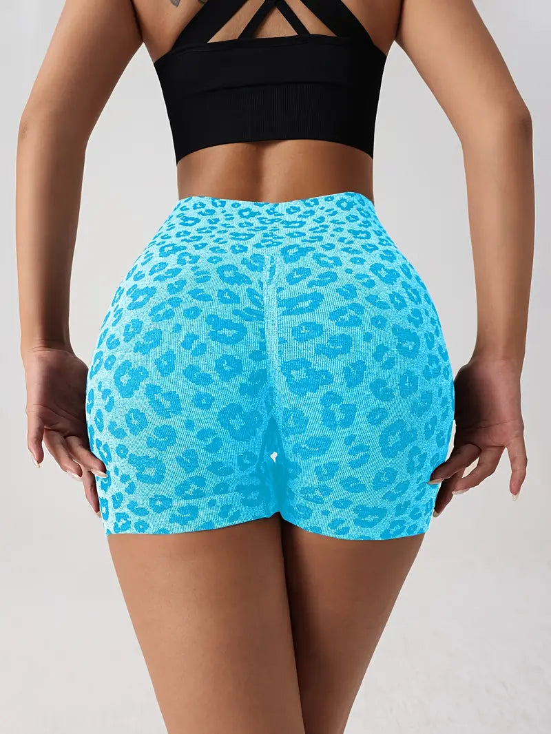 Venice – Seamless Leopard Print Shorts