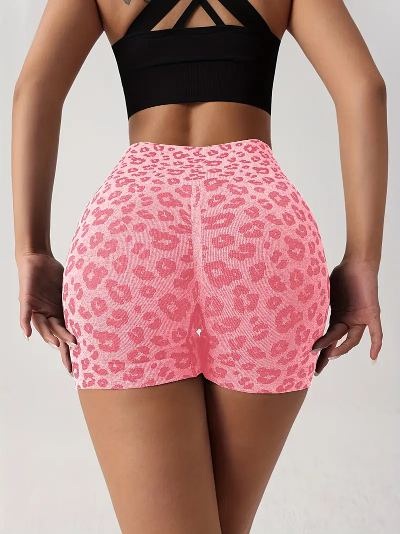Venice – Seamless Leopard Print Shorts