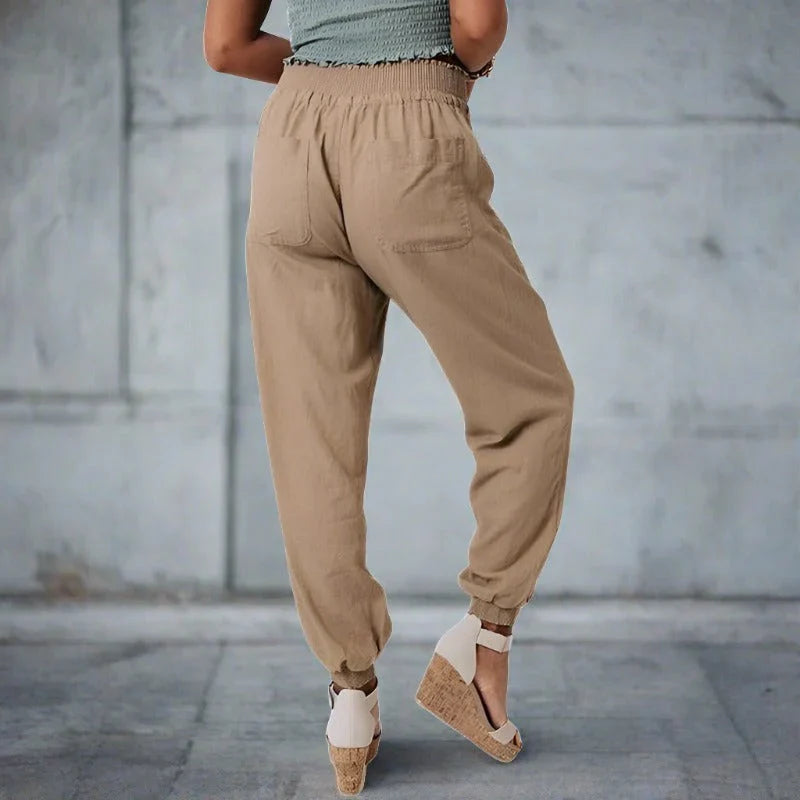 Shekira – Lightweight Women's Drawstring Joggers