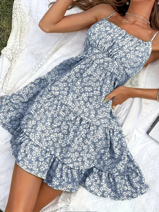 Emaline – Pretty Summer Dress with Floral Pattern