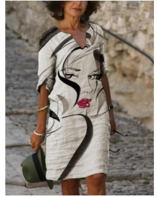 Eldavine – Stylish Printed Dress