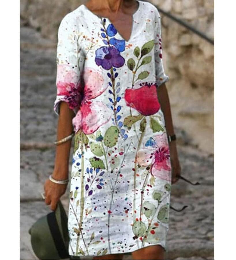 Eldavine – Stylish Printed Dress