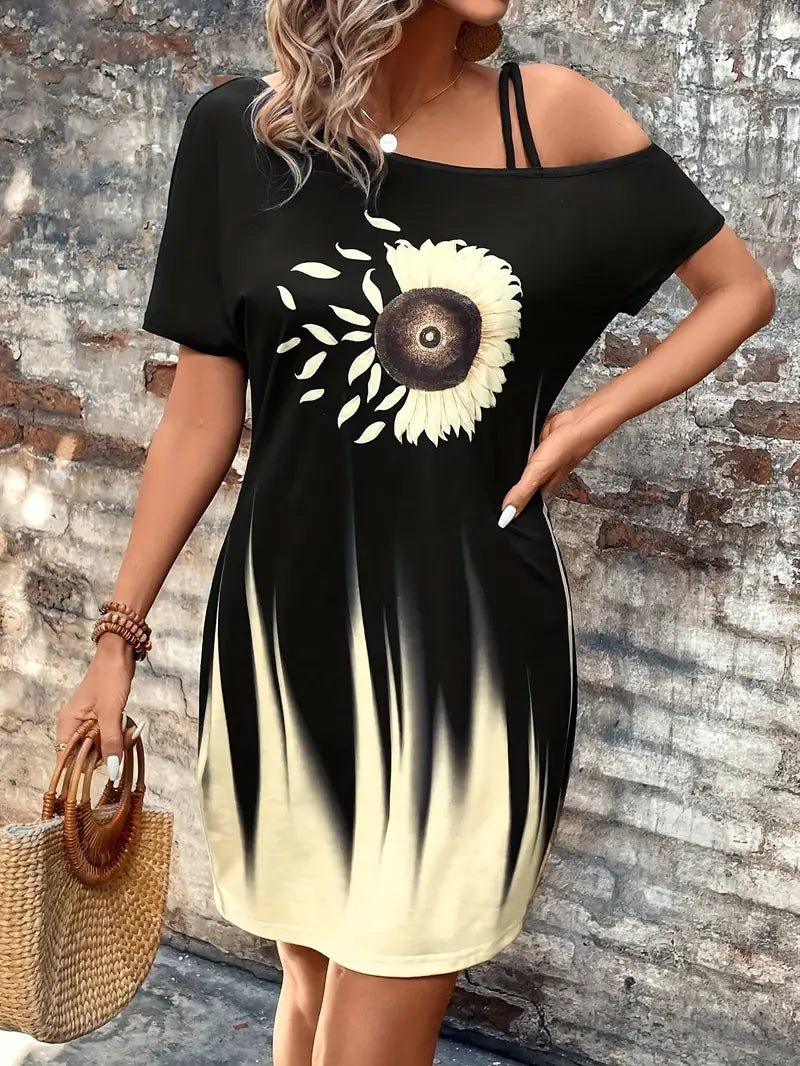 Vinja – Stylish One-shoulder Dress