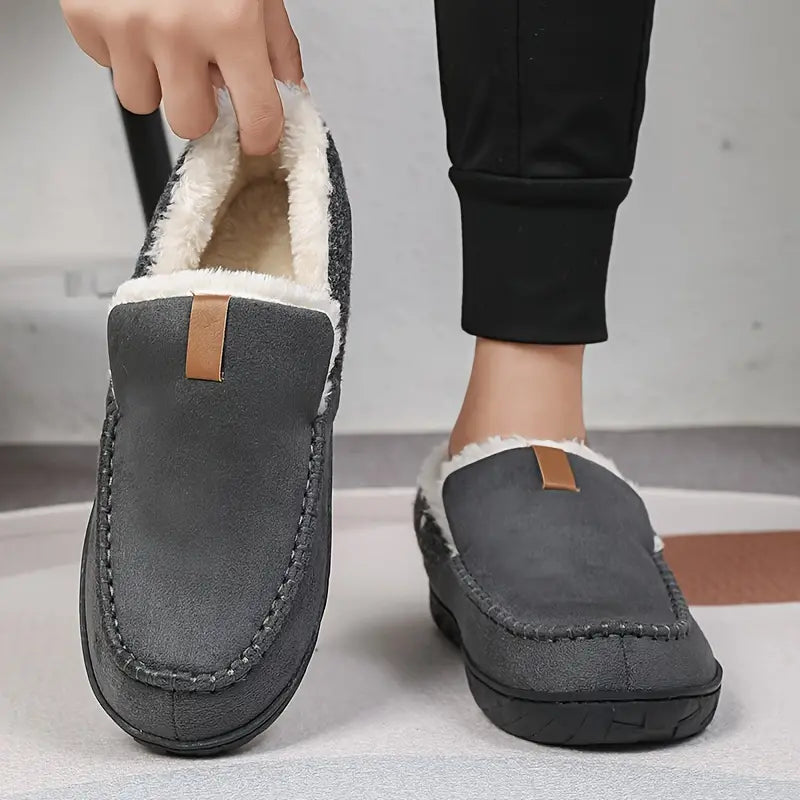 Nyah – Cozy loafers with fleece lining
