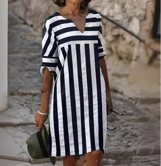 Mariet – Classic striped dress