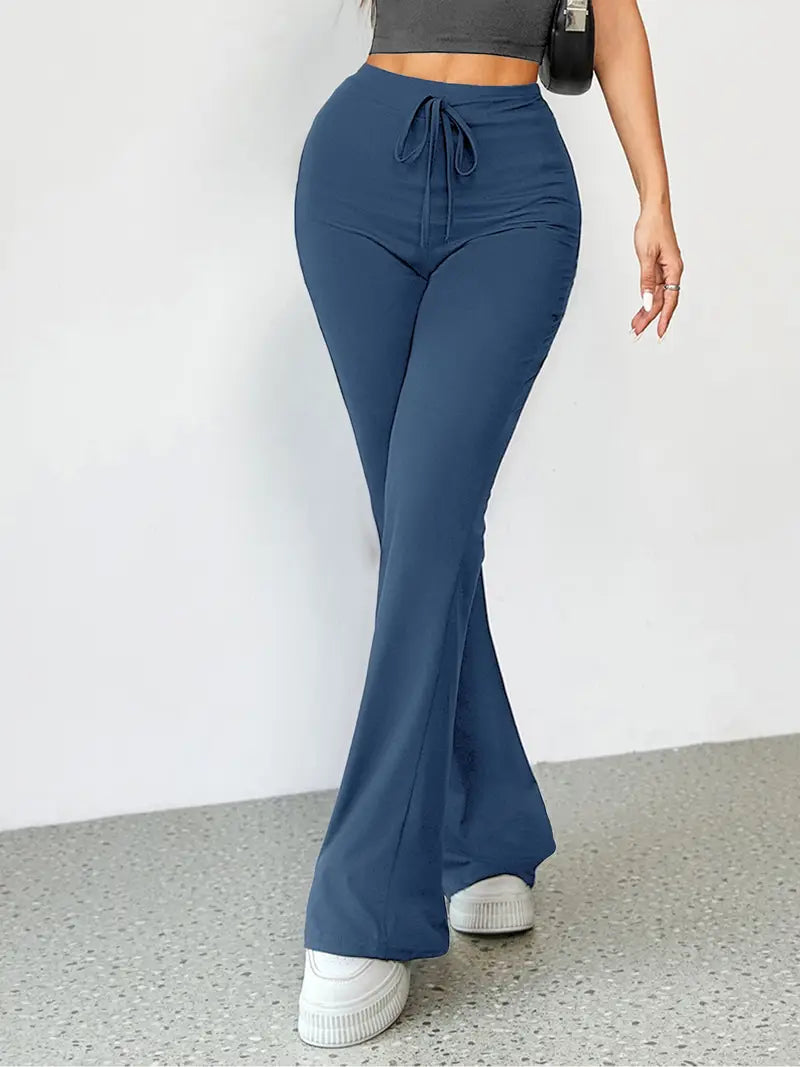 Layla – Stretchy Flared Trousers