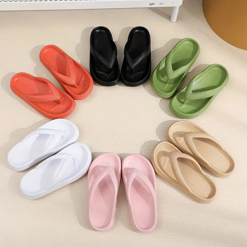 Elfriede – Soft Platform Flip-flops