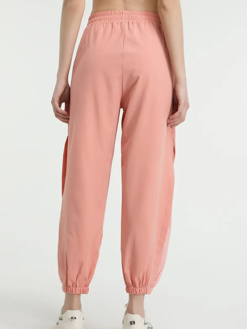 Hexaria – Stylish Jogging Pants with Mesh Details