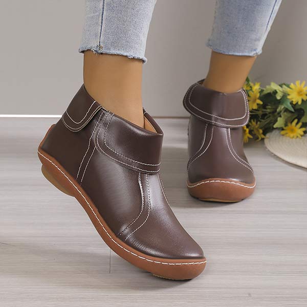 Saphira - Leather Ankle Boots