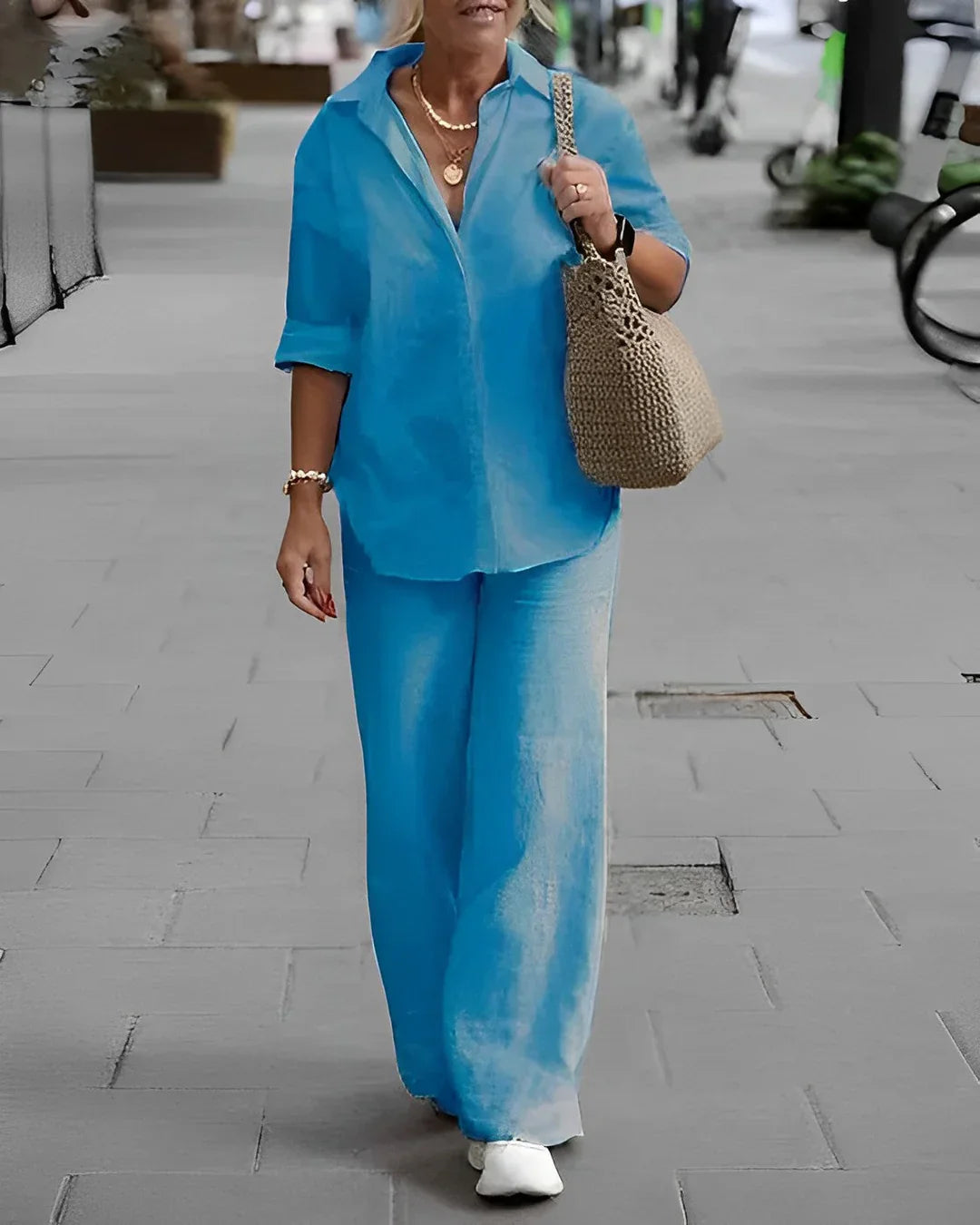 Azrielle – Elegant Linen Set