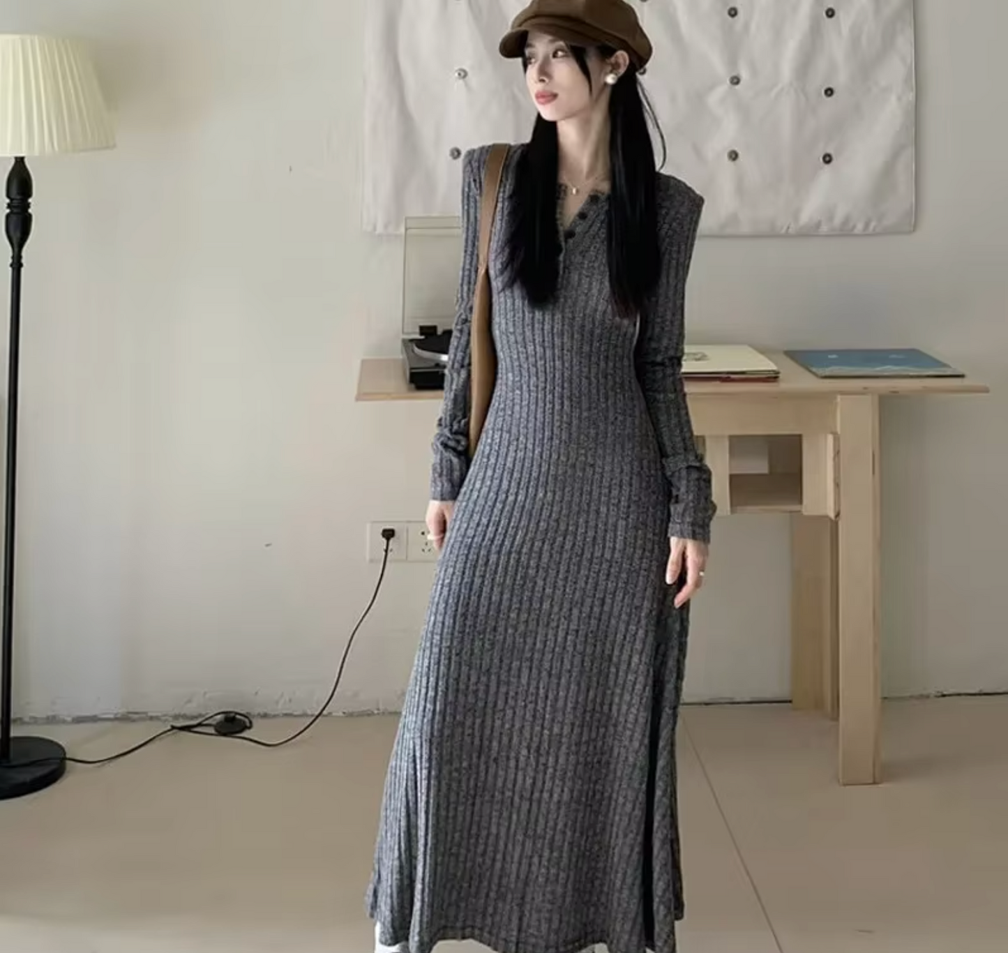 Roslyn - Vintage Knit Dress