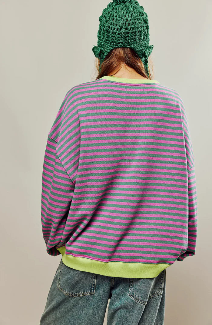 Chariz – Comfortable Striped Sweater